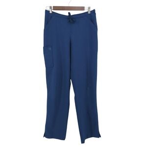 WonderWink Scrub Pants Size Medium Cargo Drawstring‎ Navy Blue Medical
